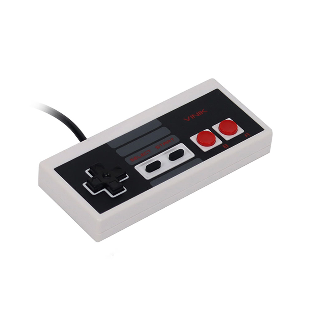Controle para PC com fio USB Formato Nintendinho NES Vinik