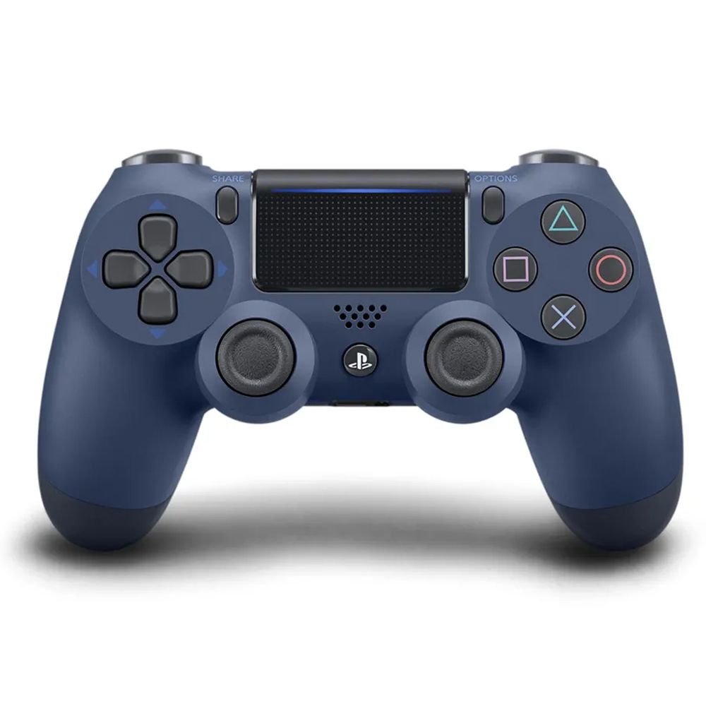 Controle PS4 Sem Fio Dualshock 4 Slim Azul Noturno