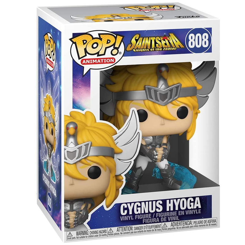 Funko Pop Cygnus Hyoga (Os Cavaleiros do Zodíaco) 808