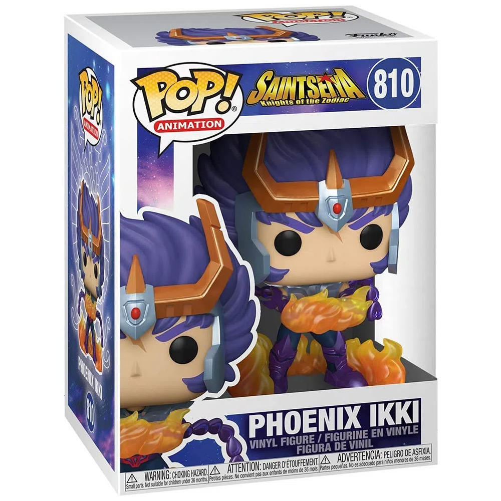 Funko Pop Phoenix Ikki Os Cavaleiros do Zodíaco 810