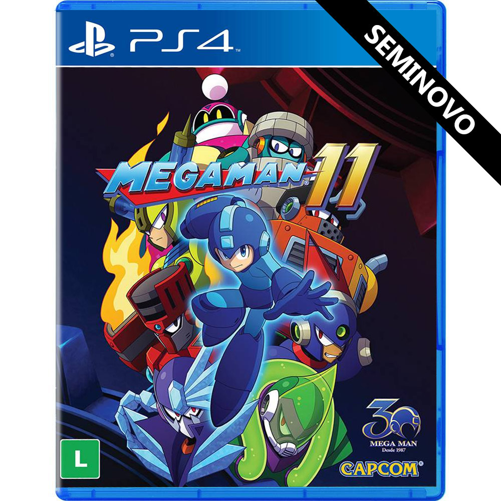 Mega Man 11 PS4 Seminovo
