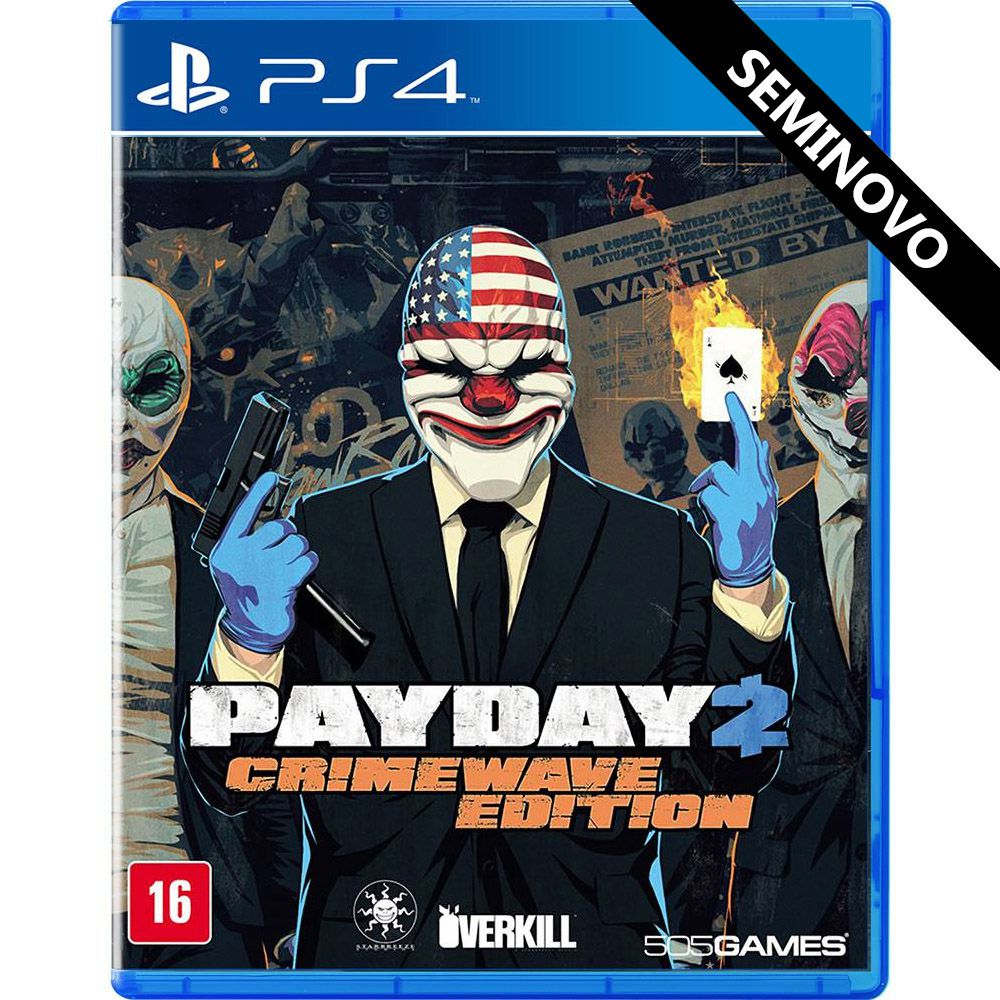 Pay Day 2 Crimewave Edition Seminovo PS4