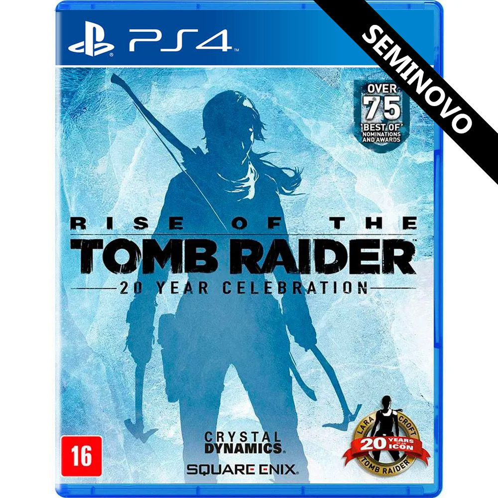 Rise of the Tomb Raider 20 Year Celebration PS4 Seminovo