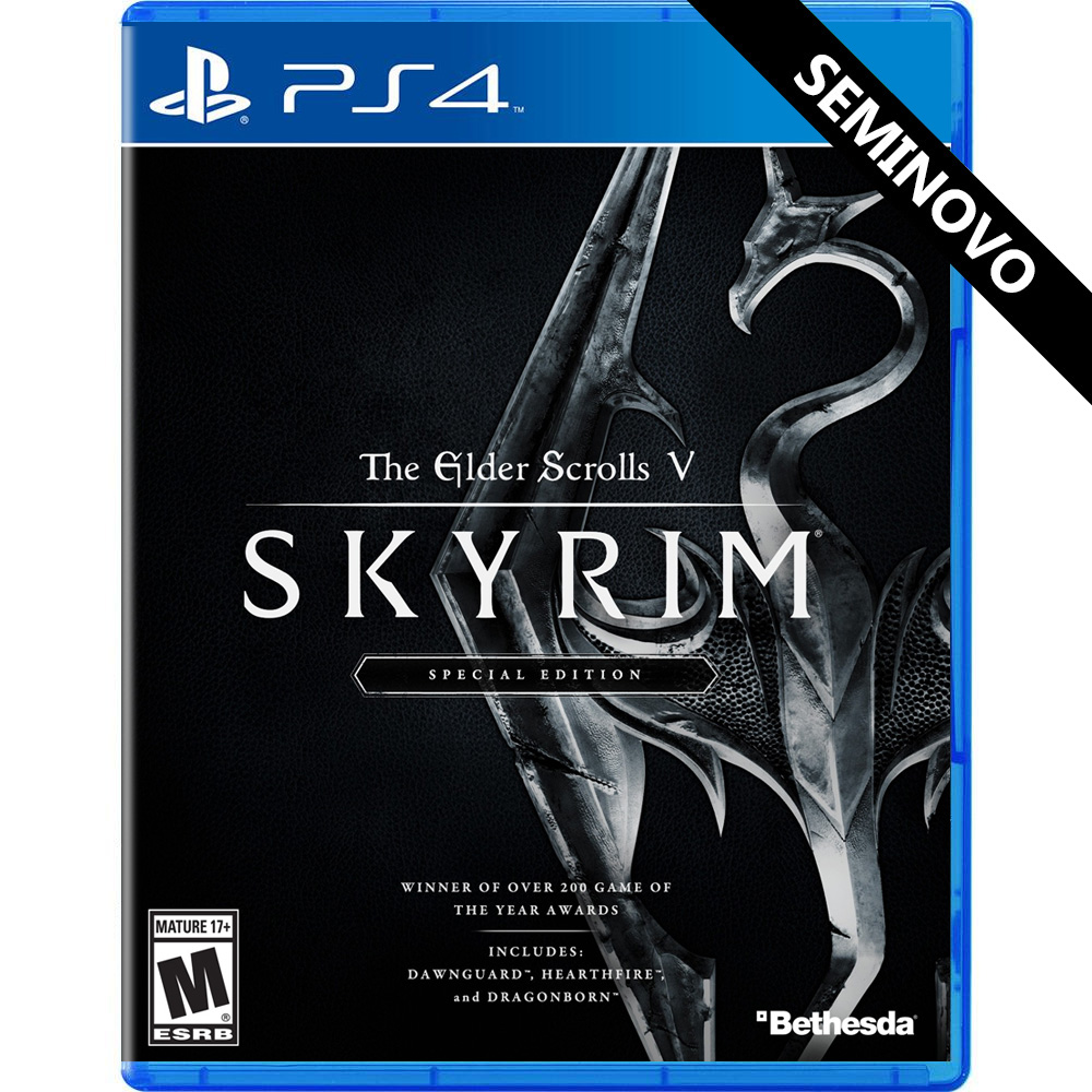 The Elder Scrolls V Skyrim Special Edition PS4 Seminovo