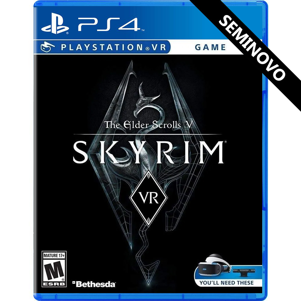 The Elder Scrolls V Skyrim VR PS4 Seminovo