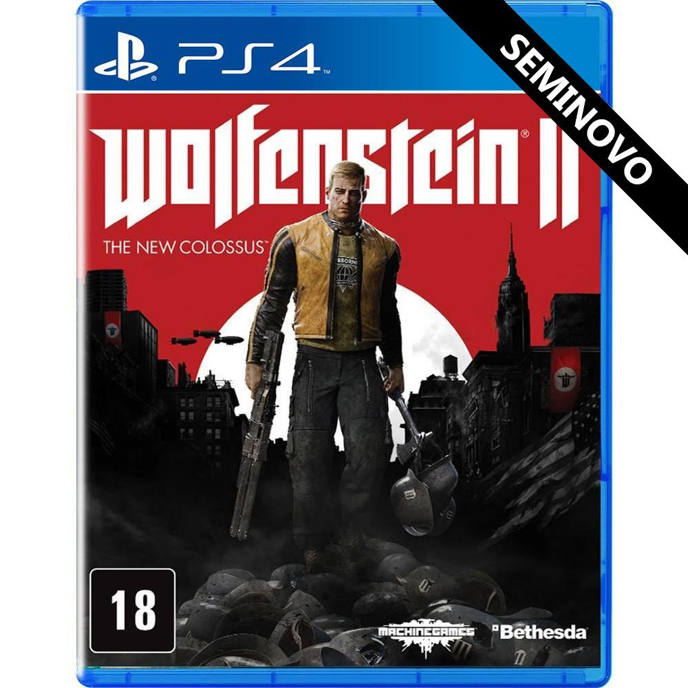 Wolfenstein 2 The New Colossus PS4 Seminovo
