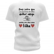Camisetas Personalizadas Pai e Filha