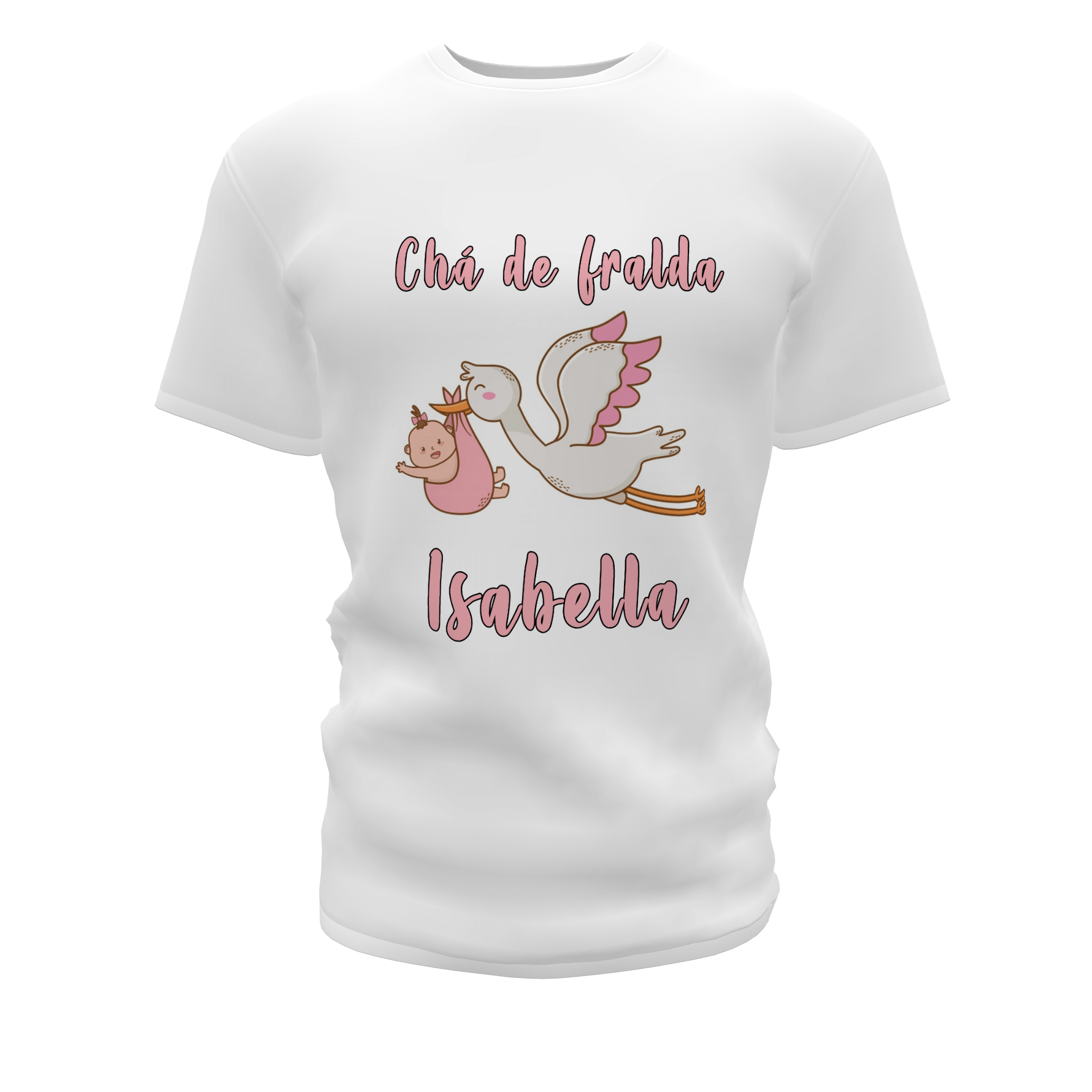 Camisetas Personalizadas para Chá de Fraldas