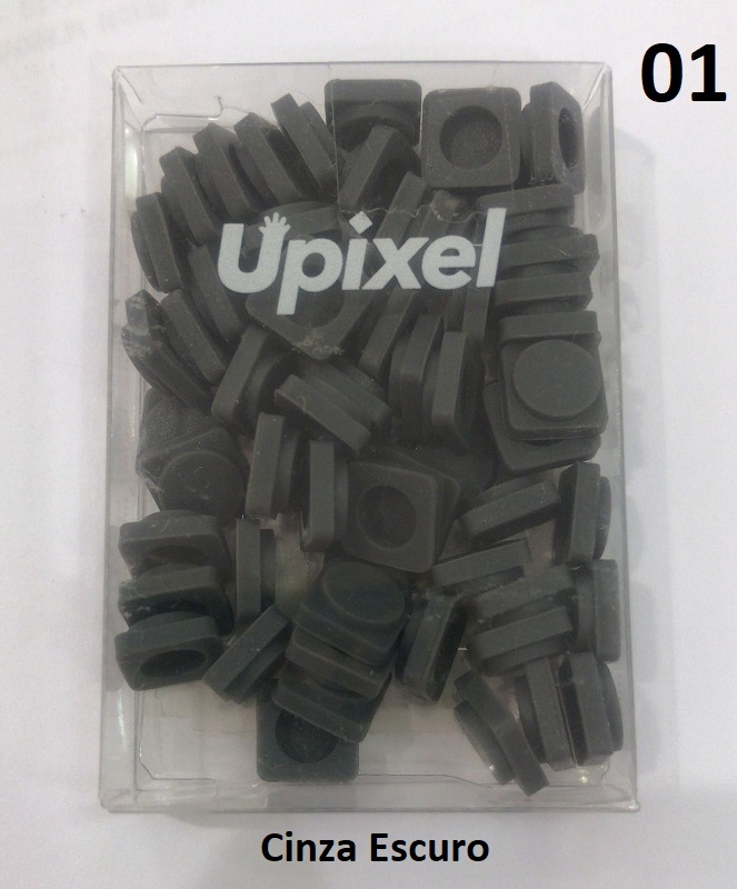 Pack com 60 Peças para Mochila BIBI/U-Pixel Cores variadas