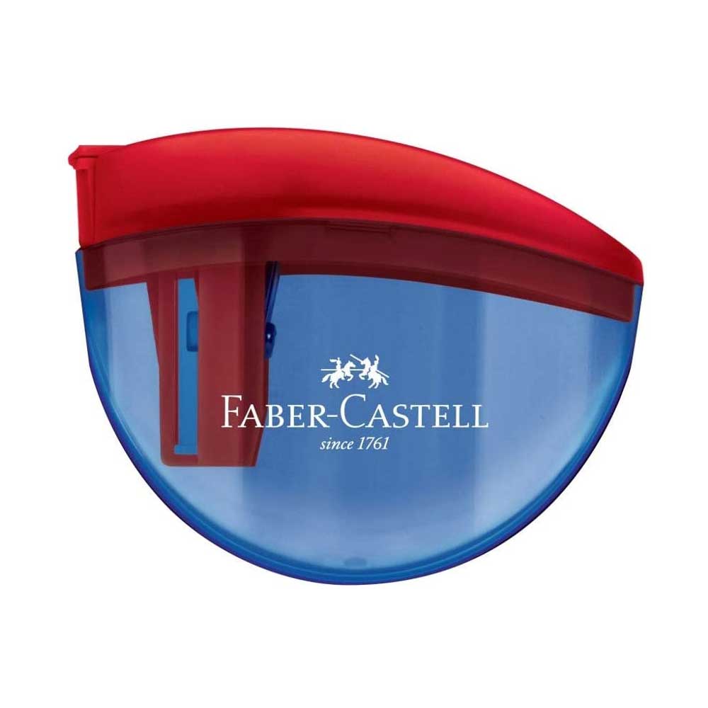 Apontador C/ Depósito Aquarius - Click Box - Faber-Castell