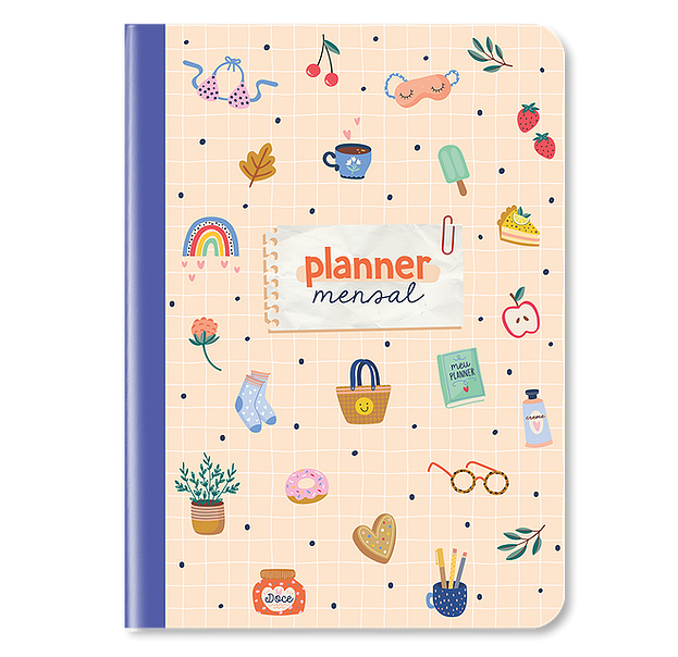 Planner Mensal Brochura - Cartões Gigantes