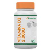 Vitamina D3 2.000UI 120 Cápsulas