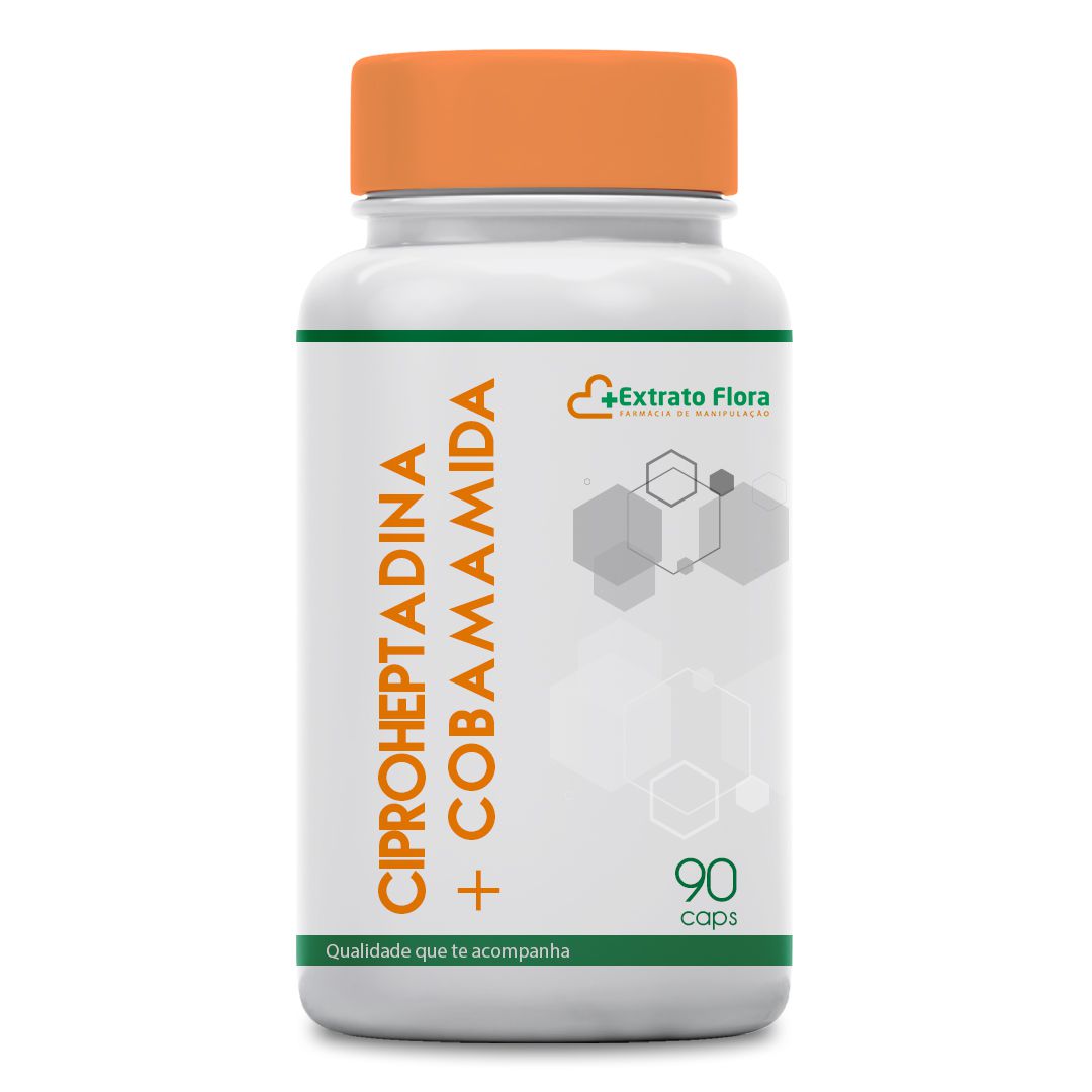 Ciproheptadina 4mg + Cobamamida 2mg 90 Cápsulas
