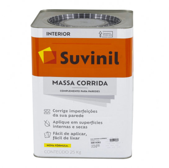 MASSA CORRIDA PVA 25 KGS - SUVINIL