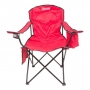 Cadeira Dobrável com Cooler Coleman - Vermelha