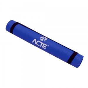Tapete Yoga Acte Sports Mat Texturizado T11 - Azul
