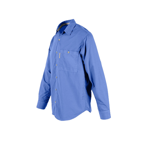 Camisa Ballyhoo Pow Proteção Solar UV - Azul Lavanda