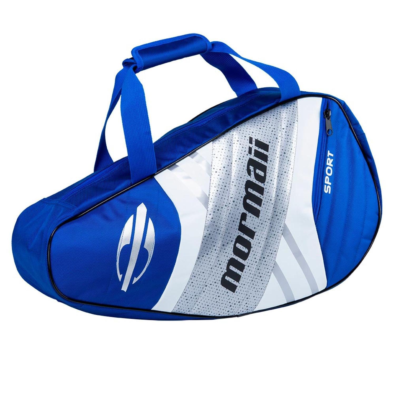 Raqueteira Mormaii Beach Tennis Sport C/ Compartimentos - Azul