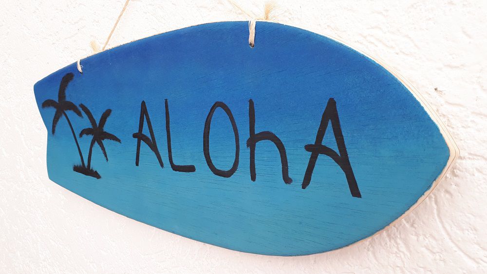 Placa Aloha