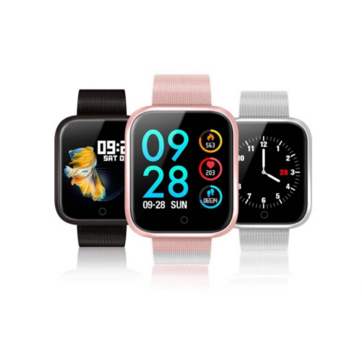 Smartwatch Relógio P70 Inteligente Mulher e Homem Android iOs