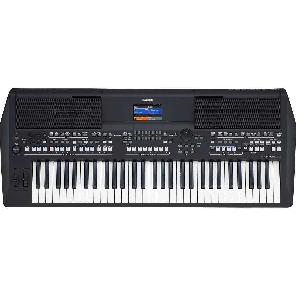 Teclado Musical Yamaha PSR-SX600 Preto