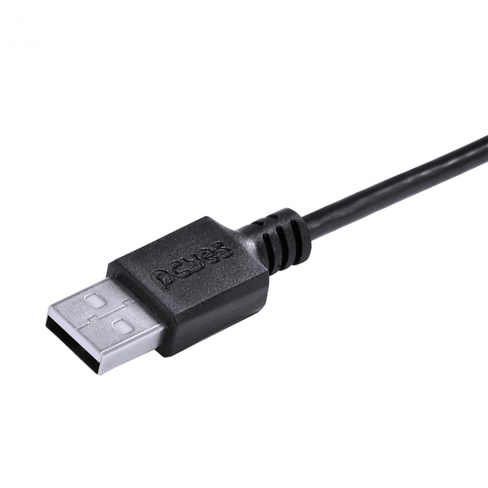 Cabo USB 2.0 para USB Tipo C - 5V 3A (15W) Cobre Puro 28 AWG - 1 Metro PCYES
