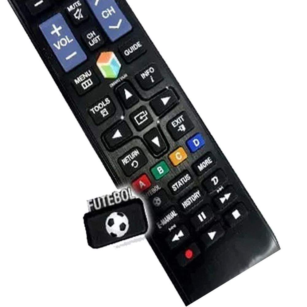 Controle Remoto Samsung Tv Led Futebol Smart Hub BN98-04428A