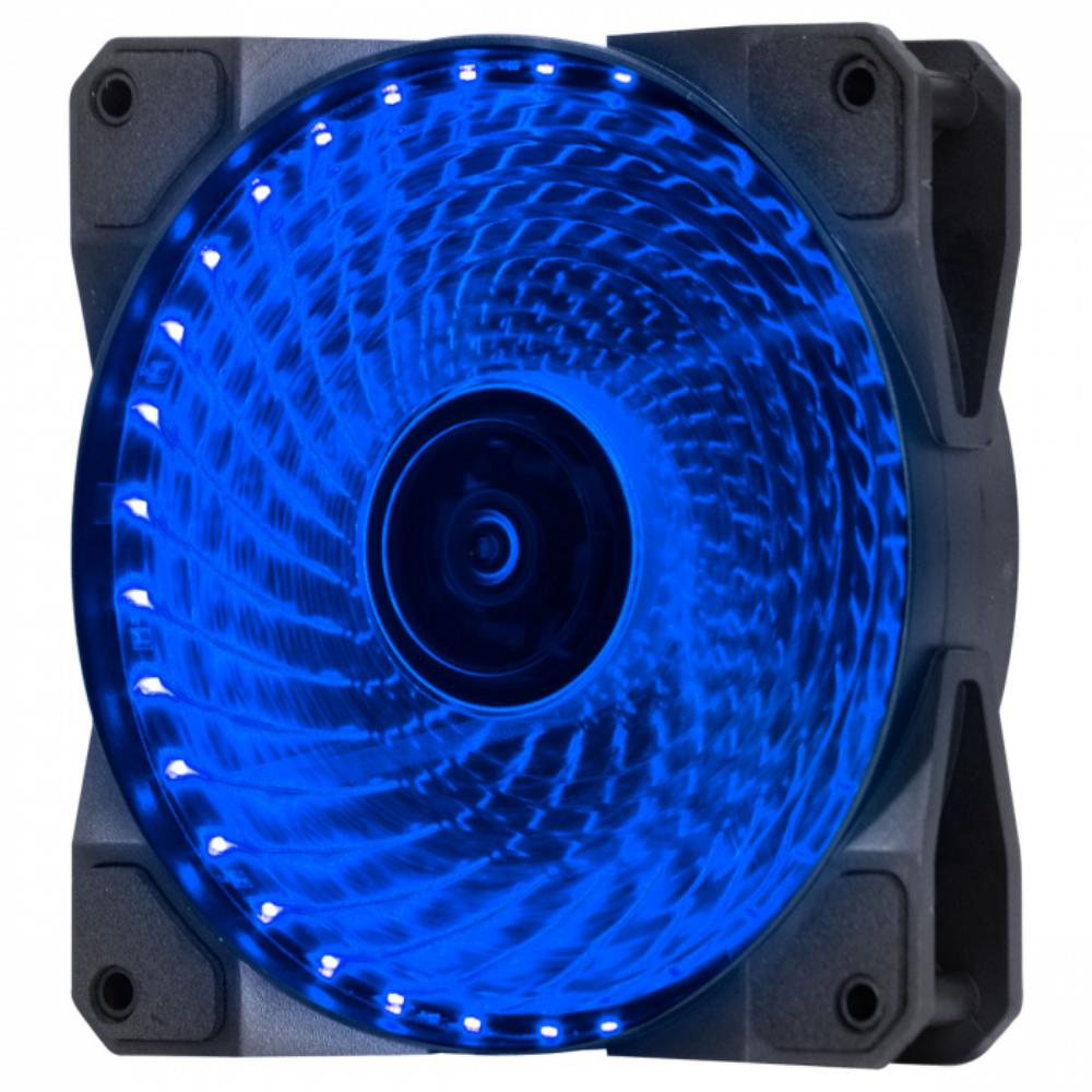 Cooler Fan 120mm 33 Leds Azul Pc Gamer Fan Gabinete VX Gaming V. Lumi