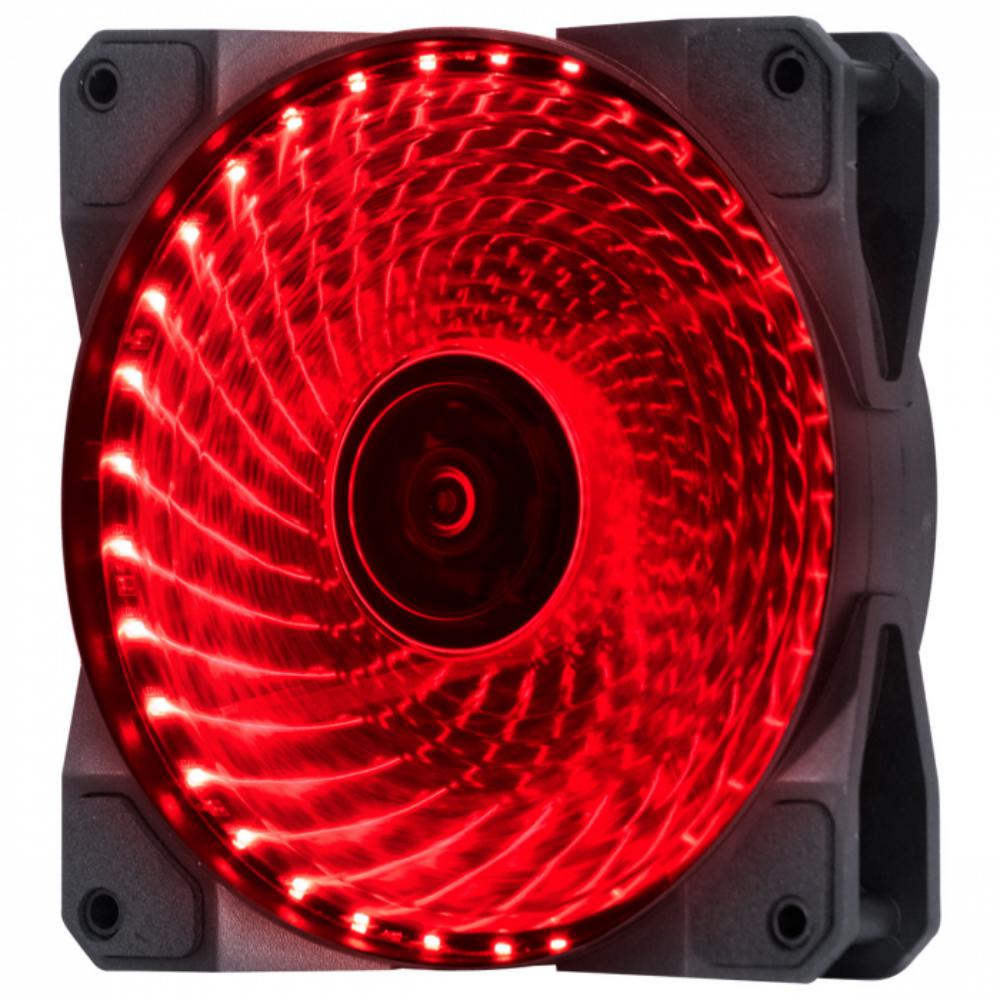 Cooler Fan 120mm 33 Leds Vermelho Pc Gamer Fan Gabinete VX Gaming V. Lumi