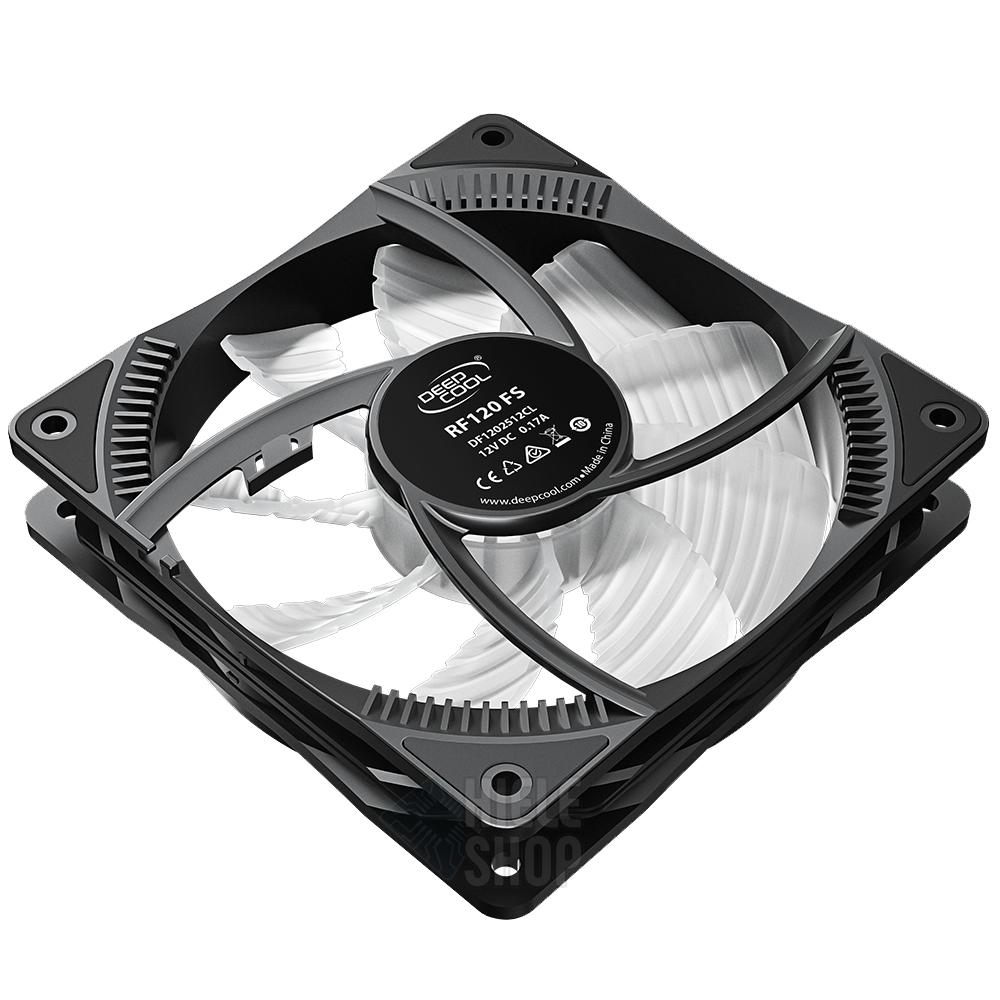 Cooler Fan DeepCool RF120 FS, 120mm, RGB - DP-FLED3-RF120-FS
