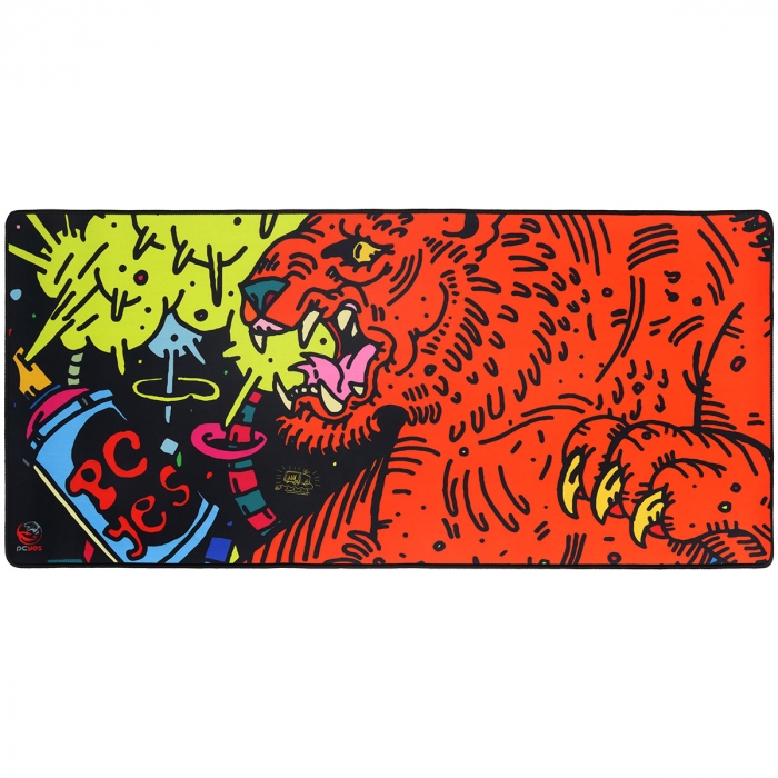 Mousepad Gamer Tiger Extended Speed - 900X420MM - PMT90X42