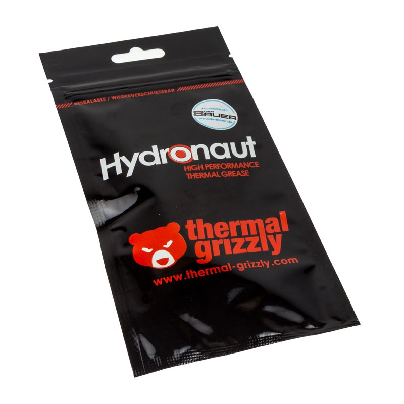 Pasta Térmica Thermal Grizzly Hydronaut 1g Certificada Top Performance 11.8 W/m2