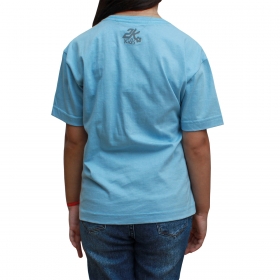 T-Shirt Infantil 2K Jeans Azul Claro