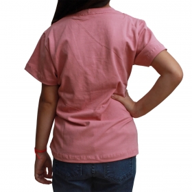 T-Shirt Infantil Texas Farm Rosa 3 Tambor