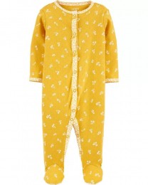 Pijama - Floral Amarelo - Carter's