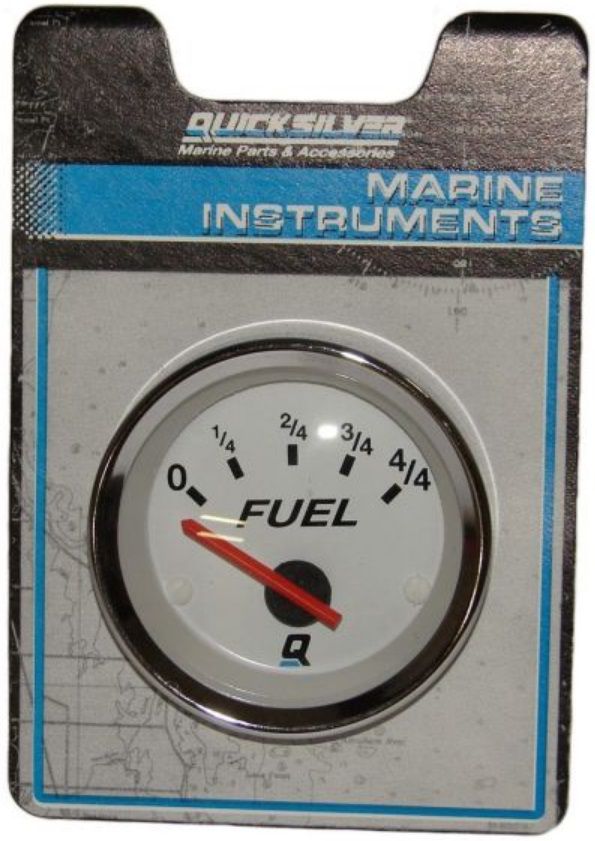 Marcador Relógio Medidor de Nível de Combustível 12V para Embarcações Mercury Quicksilver 883633Q2