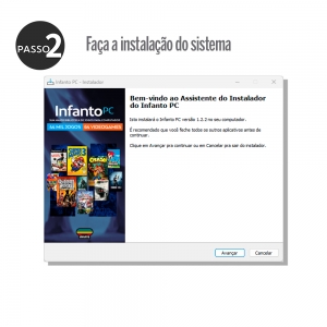 Infanto PC - Sistema Retrô Multijogos para Computador e Notebook (44 mil jogos) - Acesso Vitalício