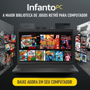 Infanto PC - Sistema Retrô Multijogos para Computador e Notebook (44 mil jogos) + Expansão de Jogos (450GB) - Acesso Vitalício