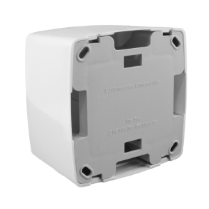 Conjunto Caixa de Sobrepor Com 1 Interruptor Simples 10A 250V Linha Slim Box Ilumi (Ref.: 8417)