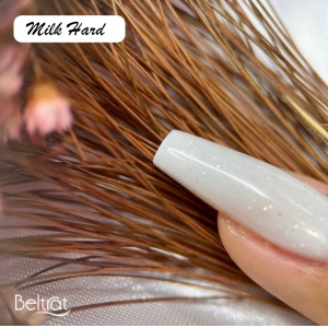 Gel HARD Beltrat linha GLOW gel com glitter 30g