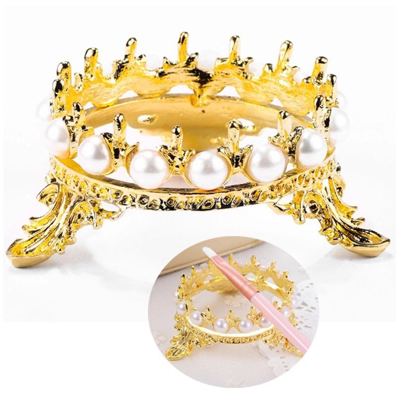 Coroa de suporte para diamante ou pincel  - Sílvia Pedrarias & Cia