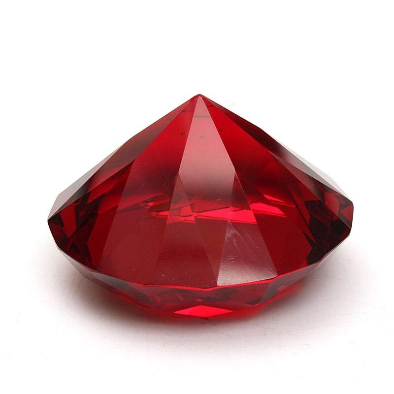 Diamante vermelho G - Sílvia Pedrarias & Cia