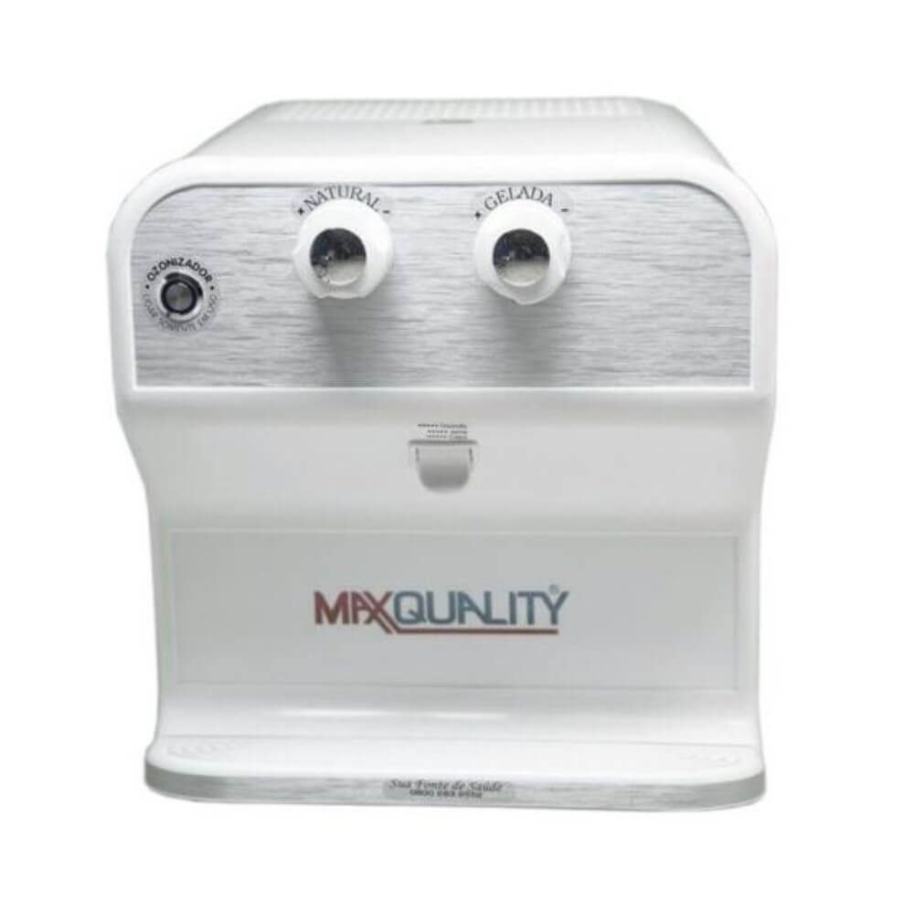 Purificador Água Gelada Ozonizador Max Filter Max Quality Alcalino Com Ozonio + Refil
