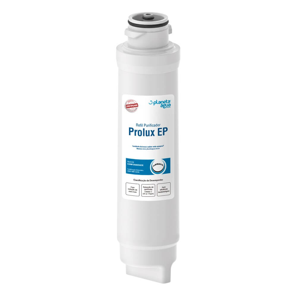 Refil Filtro Planeta Água Prolux EP 1082 Compatível com Purificador de Água Electrolux PE10B e PE10X