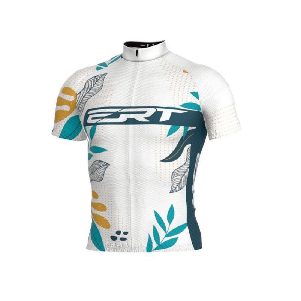 Camisa Ciclismo ERT Classic Floral Proteção UV