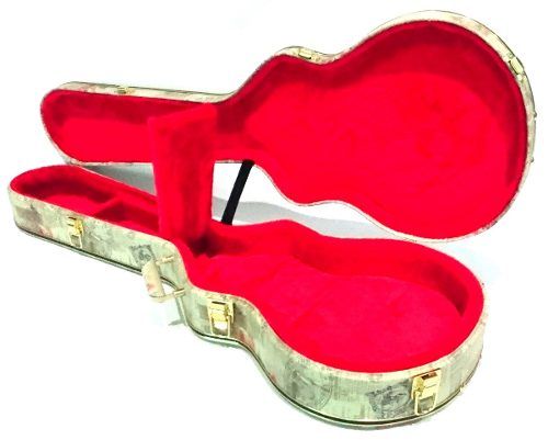 Estojo Case Guitarra Les Paul Gibson London Vermelha