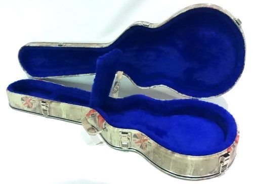 Estojo Case Para Guitarra Les Paul Gibson London Azul