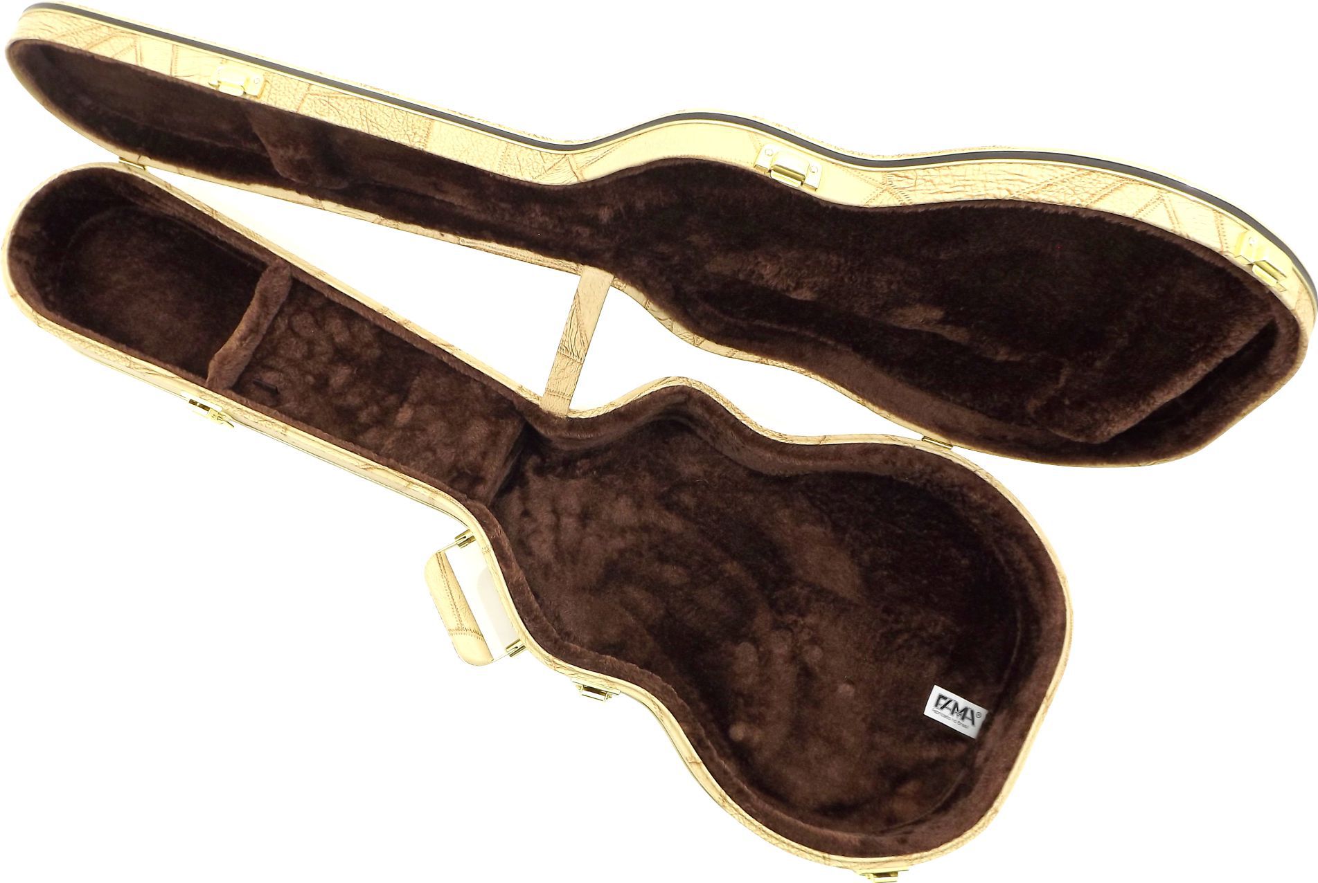 Estojo Case Para Guitarra Les Paul Gibson Epiphone Caramelo
