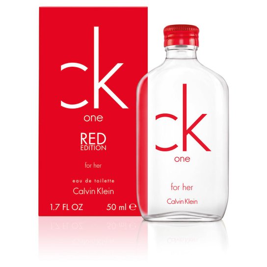 Ck One Red Edition Calvin Klein Feminino Eau de Toilette 100ml