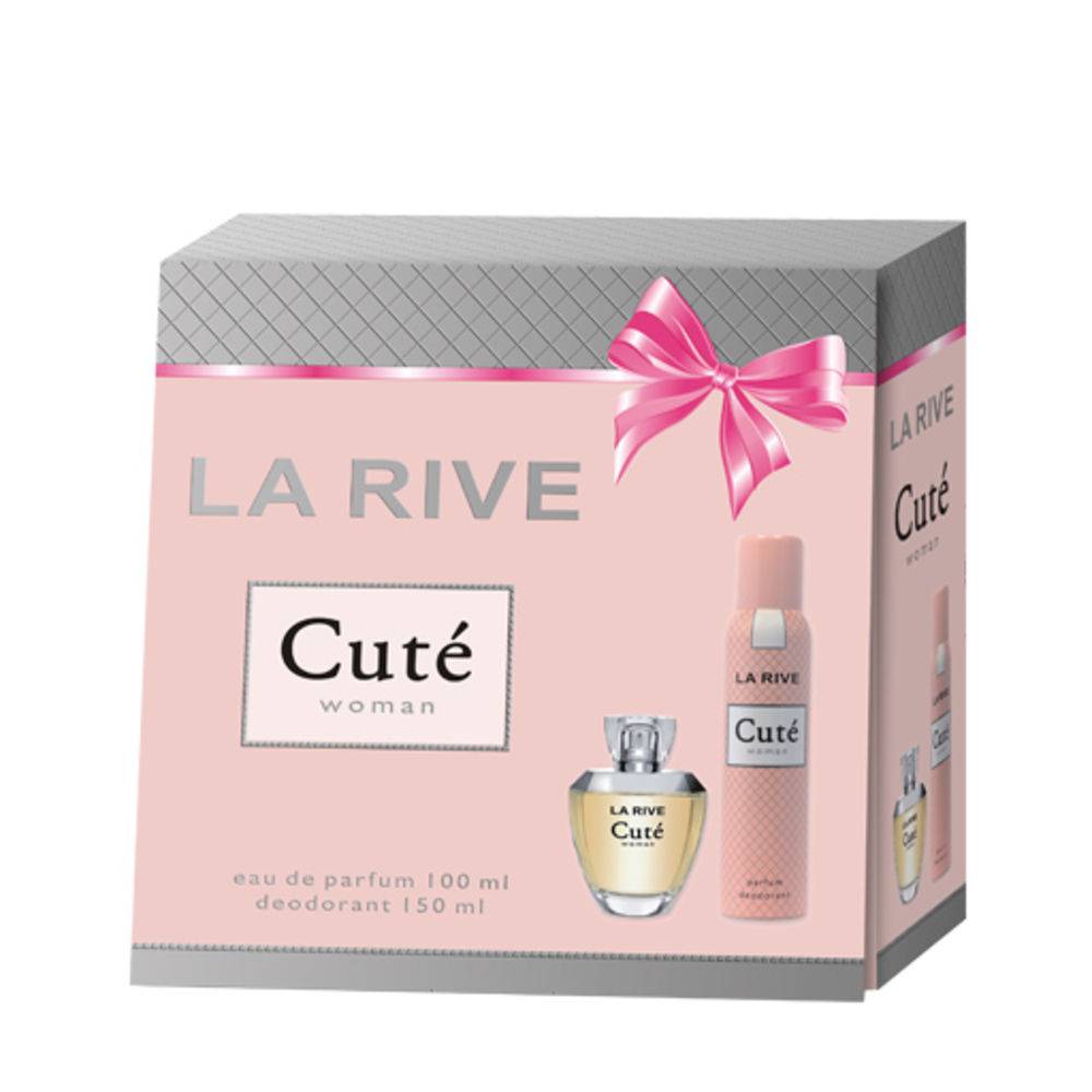 Kit Cuté La Rive Feminino EDP 100ML + Desodorante 150ML
